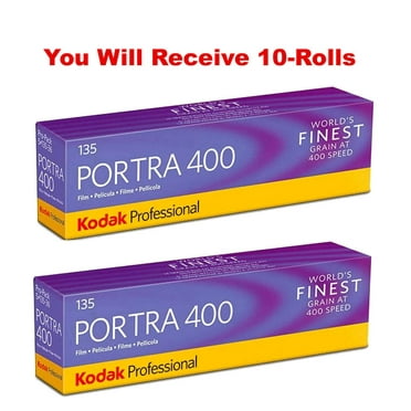 (10 Rolls) Kodak Portra 400 35mm Film 135-36 Color Negative ISO 400