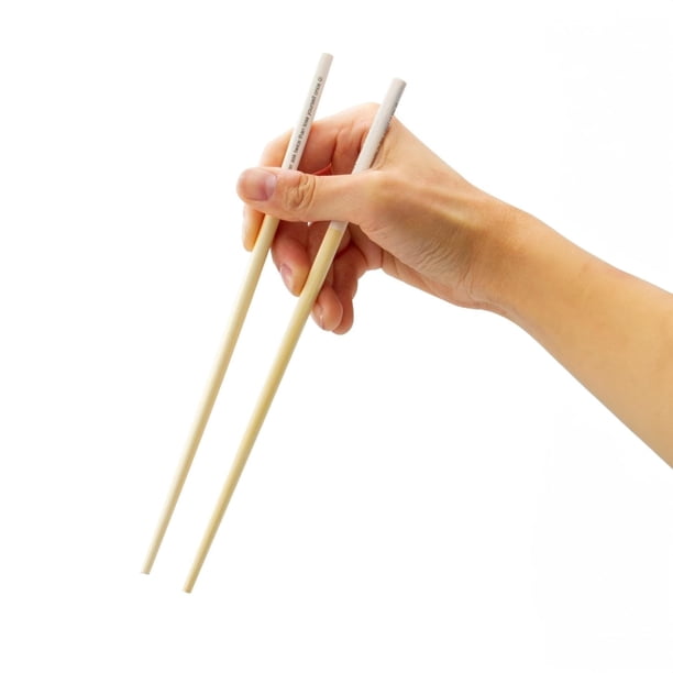 Juego de palillos GAMAGO Fortune Bamboo, 4 pares, 23,5 cm, reutilizables