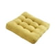 thumbnail image 4 of Cojín cuadrado para silla, acolchado, suave, antideslizante y grueso para comer. Amarillo, 4 of 7