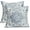Boho Blue, variant on Inspirational Grounding Technique Pillow Covers Set of 2 18x18 Inch Reversible "All Feelings Are Okay" Throw Pillow Covers for Home Mental Health Therapist Office Decorative Cushion Covers Perfect