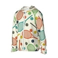 thumbnail image 2 of Sigee Racket and Tennis Ball Print UPF50+ Men's Sun Protection Hoodie Shirt SPF UV Shirt Long Sleeve Fishing Outdoor Lightweight, S-3XL, 2 of 9