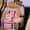 Pink, variant on Pet Car Travel Bed Pet Car Bag Cats And Dogs Safe And Comfortable To Sit In The Car Out Of The Gods Of Water Proof Seat Cushion Car Hanging Bag
