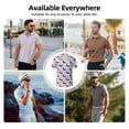thumbnail image 4 of Balery Dachshund Dog Puppy Camisa Polo de Hombre con Estampado, de Manga Corta y Tejido Medio, Camisa Tipo Golf Polo-Large, 4 of 5