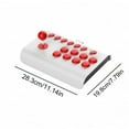 thumbnail image 4 of Arcade Fight Stick Arcade Game Fighting Joystick with Turbo Macro Function Y02 Black, 4 of 5