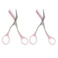 thumbnail image 4 of 2x Mujeres Multifuncionales Maquillaje Pestañas Ceja Recortador Depilación Groomer Con Desmontable shamjiam Recortador de cejas peine mujeres, 4 of 8
