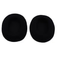 thumbnail image 1 of Almohadillas para el Oído, Material de PU Cuero / Franela, Accesorios de Repuesto de Auriculares - Negro ath-msr7 ath-m50 Sunnimix Cojines de reemplazo de orejas, 1 of 7