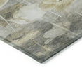 thumbnail image 4 of 9' X 12' Beige Taupe And Wheat Floral Washable Indoor Outdoor Area Rug, 4 of 5