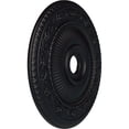 thumbnail image 3 of Ekena Millwork 24 1/4"OD x 3 7/8"ID x 2"P Logan Ceiling Medallion (Fits Canopies up to 6 1/8"), Hand-Painted Steel Gray, 3 of 7