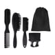 thumbnail image 2 of Juego de cepillo y peine de barbero, cepillo de pelo de limpieza profesional para barbero Paquete de bolsa, 2 of 9