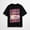 JC01-Black-284, variant on Women Retro Langley First Name Personalized Groovy 80's T-Shirt