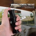 thumbnail image 5 of Windshield Removal Tool Set with Cutting Wire and Handles for Auto Glass Replacement (1 Set, Black), 5 of 5