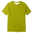 thumbnail image 7 of Zylarhe Mens Tshirt, Custom Photo T Shirt Summer Short Sleeve Tee For Picture Printing Idea Cool Comfortable Casual Wear Green XL, 7 of 7