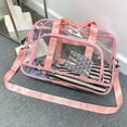 thumbnail image 3 of Sac de Voyage Léger Transparent en PVC Imperméable pour la Natation, 3 of 8