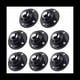 thumbnail image 1 of Paquete de 8 Ruedas Giratorias Autoadhesivas para Muebles, Capacidad de Carga de 28 Libras por Rueda, Ruedas Giratorias de Perfil Bajo, 1 of 6