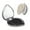 Heart Shape, variant on Kdxio Reto Marine Nautical Pocket Mirror, 1X/2X Travel Makeup Mirror 2-Sided Folding Small Mirror Portable Double-Sided Magnifying Cosmetic Mirror for Gift-Heart Shape