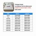 thumbnail image 5 of Waterproof Quilted Mattress Protector Cover Thickened Breathable Mattress Topper for Single or Double Bed, 5 of 10