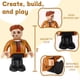 thumbnail image 2 of Figuras magnéticas Mruikeny para niños, 15 piezas, 2 of 7