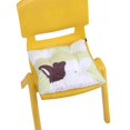 thumbnail image 4 of Almohadils cuadradas de asiento de cojín de sil para niños con correa para jardín de infantes 35x35cm Sunnimix Cojín para silla para niños, 4 of 7