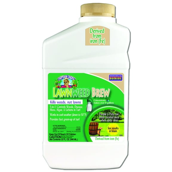 32 oz 2611 Captain Jacks Lawnweed Brew Concentrate MP6 Weed Killer