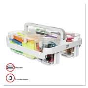 deflecto Caddy Organizer, 10 1/2 x 14, White