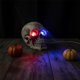 thumbnail image 4 of Decoraciones de Halloween, adornos de Halloween, regalos de Halloween, figura decorativa de calavera tallada de Halloween, adorno de lámpara de calavera, 4 of 7