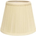 thumbnail image 3 of 12" Ivory Empire Hardback Slanted Broadcloth Lampshade WF, 3 of 6