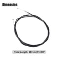 thumbnail image 3 of Unique Bargains 1Pc Front Hood Latch Release Cable Fit for Lexus GS300 1998-2005 for Lexus GS400 1998-2000 5363030250, 3 of 6