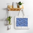 thumbnail image 5 of Cauagu Blue Mandala Harmony Pattern Women's Plush Tote Bag,Soft Underarm Bag Ladies Fluffy Shoulder Bag Plush Handbag Women Furry Tote Bag for Autumn and Winter, 5 of 7