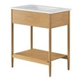 thumbnail image 3 of Zaire 30" Bathroom Vanity in Natural White, 3 of 10