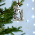 thumbnail image 3 of Wangscanis Christmas Tree Ornament, Solid Pewter Hanging Decoration, Holiday Gift, 3 of 5