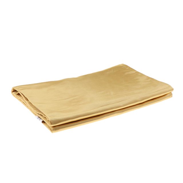Cama Runner Tela Cama Ropa Toallas Wave 50x240cm - Amarillo Gloria Corredor de cama de color sólido