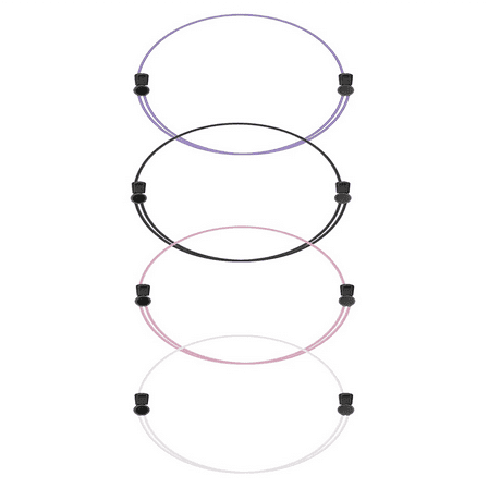 4pcs Adjustable Crop Band for Tucking Sweater and Shirt, the Elastic to Change Style of Your Tops,M