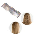 thumbnail image 5 of Unique Bargains 1 Pc Durable Wave Hair Comb Purple Acetate Sheet, 5 of 5
