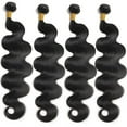 thumbnail image 6 of Body Wave Bundles Peruvian Human Hair Double Weft Bundles 1/3 Human Hair Bundles Natural Color 8-30Inch Virgin Human Hair Extensions, 6 of 7
