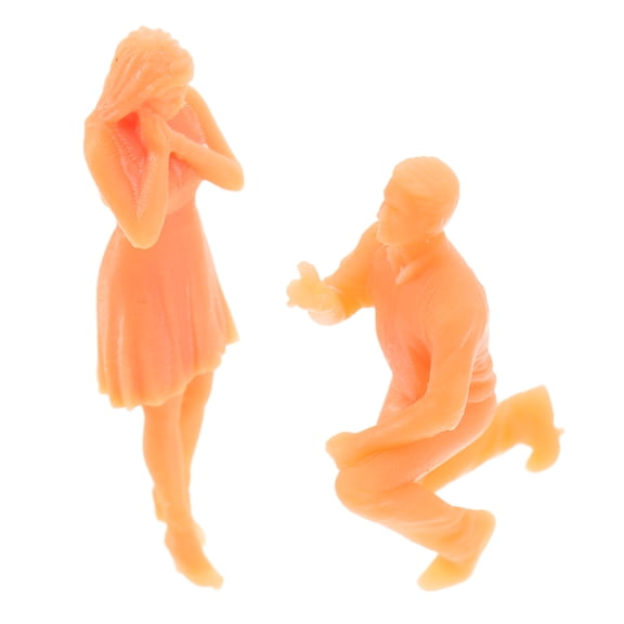 OUNONA  Accessories Decorations Miniature Scene Model Lovers