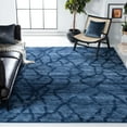thumbnail image 6 of SAFAVIEH Retro Daphne Abstract Runner Rug, Blue/Dark Blue, 2'3" x 11', 6 of 6