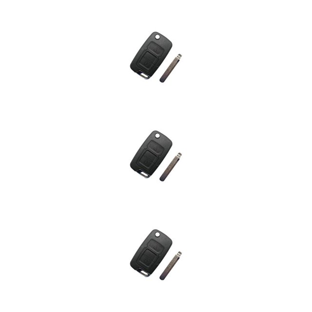 Kenally Reemplazo de la carcasa de la llave del coche, elegante, plegable, a prueba de arañazos, Protector de Fob automotriz, accesorios de Type1 NO1