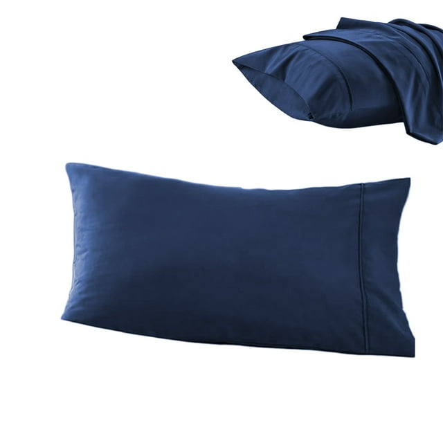 Ohufall 20x26 Inch Medium Cool Brushed Pillowcase Envelope Closure Soft Breathable Pillow Pouch For Sound Sleepers Hotel Quality Home Goods