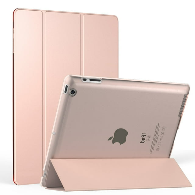 Case for IPad 2 / 3 / 4 - Ultra Lightweight Slim Smart Shell Stand Cover with Translucent Frosted Back Protector (With Auto Wake / Sleep)