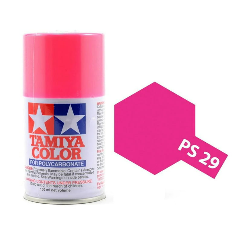 Tamiya America, Inc Polycarbonate PS-40 Translucent Pink, Spray 100 ml,  TAM86040