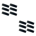 thumbnail image 1 of Diademas elásticas deportivas Qarigey 6 piezas color sólido Negro, 1 of 6