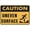 Warning Sign 5, variant on Caution Uneven Surface Plain Sign - 8"x12" Grade Reflective Rust Free Aluminum, Weather Resistant Waterproof Easy to Mount
