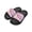 Cute Pink Sea Turtle, variant on Dolphin Print Girls Slippers Kids Slide Sandals Beach Shoes Travel Shower Shoes for Kids Lightweight Slides with Non Slip Sole