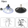 thumbnail image 6 of 10 Pcs M6 Nut Thumb Screw Large Suction Cups Pad Suckers Turn Plastic Rubber, 6 of 6