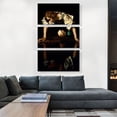 thumbnail image 2 of ARTCANVAS Narcissus 1599 Canvas Art Print by Caravaggio - Size: 60" x 40" (1.50" Deep) (3-Piece), 2 of 9