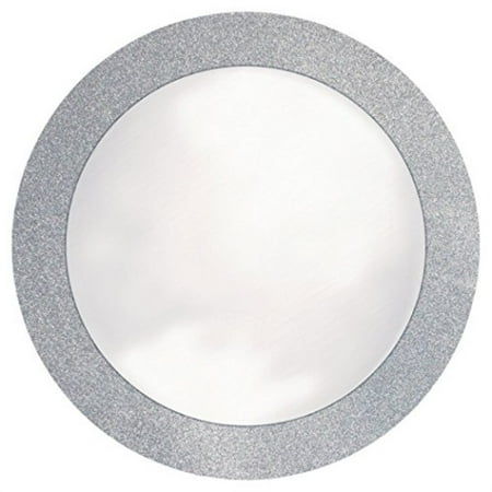 Round Paper Placemats creative converting glitz silver round paper placemats with 2