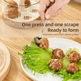 thumbnail image 1 of Mold,Diy Manual Meatball Kitchen Tool Maker - Essential Kitchen 5 Balls - Essential Tool Diy - Maker 5 -, 1 of 7