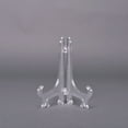 thumbnail image 4 of 10pcs Clear Plastic Easels Plate Holders Display Dish Rack Picture Frame Photo Book Pedestal Stand, 4 of 8
