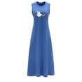 thumbnail image 1 of Vestido Largo de Verano para Mujer, Vestido Largo para Citas, Trabajo, Viajes, Caminatas, Oficina S, 1 of 7
