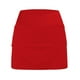 thumbnail image 3 of Conjunto de leggings con falda deportiva de cintura alta y bolsillos para mujer - Moda deportiva con cuello en V - Entrenamientos/ropa informal, 3 of 5